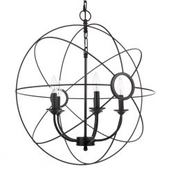 24 in. W 5-Light Espresso Bronze Finish Hanging Chandelier by Hampton Bay -Hampton Bay Sales espresso bronze hampton bay chandeliers kvs9105ax 01 40 1000