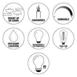 Regan 29.13 in. 4-Light Espresso Bronze Bathroom Vanity Light with Clear Glass Shades by Hampton Bay -Hampton Bay Sales espresso bronze hampton bay vanity lighting ds19069 40 1000