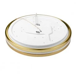 ASHBURROW 15 in. Gold Selectable LED Flush Mount with Night Light by Hampton Bay -Hampton Bay Sales gold hampton bay flush mount lights ca9aa026fr1g25n 66 1000