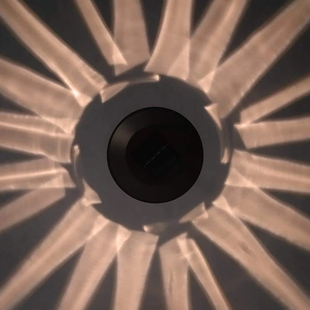 18 Lumens Solar Golden Bronze Outdoor Integrated LED Pathway Light Warm White (4-Pack) by Hampton Bay 4 18 Lumens Solar Golden Bronze Outdoor Integrated LED Pathway Light Warm White (4-Pack) by Hampton Bay - Image 4