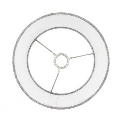 Mix and Match 10 in. x 7.5 in. Grey Hardback Accent Lamp Shade by Hampton Bay 5 Mix and Match 10 in. x 7.5 in. Grey Hardback Accent Lamp Shade by Hampton Bay -Hampton Bay Sales grey hampton bay lamp shades hd6213a c3 1000