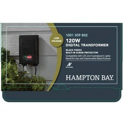 Low-Voltage 120-Watt Landscape Transformer by Hampton Bay -Hampton Bay Sales hampton bay outdoor lighting accessories sl 120 12a 44 1000