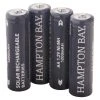 Nickel-Metal Hydride 1200mAh Solar Rechargeable AA Batteries (4-Pack) by Hampton Bay