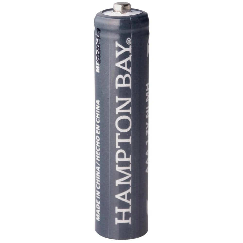 Nickel-Metal Hydride 350mAh Solar Rechargeable AAA Batteries (4-Pack) by Hampton Bay 4 Nickel-Metal Hydride 350mAh Solar Rechargeable AAA Batteries (4-Pack) by Hampton Bay - Image 4