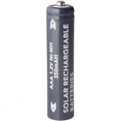 Nickel-Metal Hydride 350mAh Solar Rechargeable AAA Batteries (4-Pack) by Hampton Bay 6 Nickel-Metal Hydride 350mAh Solar Rechargeable AAA Batteries (4-Pack) by Hampton Bay -Hampton Bay Sales light blue green hampton bay outdoor lighting accessories 79935 4f 1000