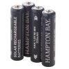 Nickel-Metal Hydride 350mAh Solar Rechargeable AAA Batteries (4-Pack) by Hampton Bay