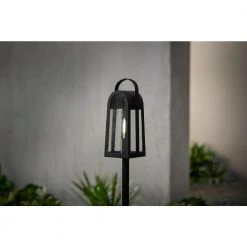 McIntosh Low Voltage Matte Black Finish LED Path Light with Clear Seedy Glass by Hampton Bay 9 McIntosh Low Voltage Matte Black Finish LED Path Light with Clear Seedy Glass by Hampton Bay -Hampton Bay Sales matt black hampton bay path lights kqf1501lx 01 66 1000