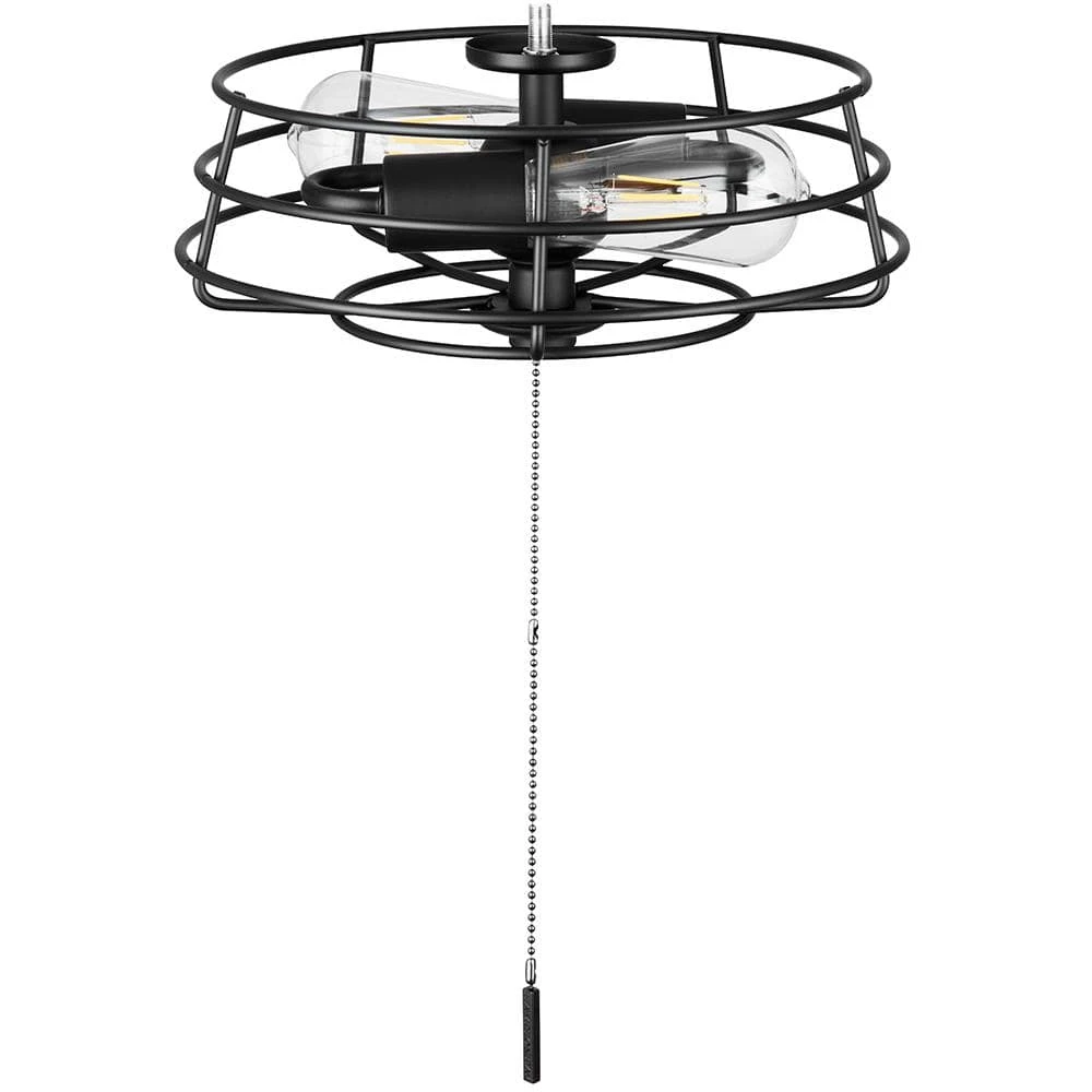 Universal Matte Black Ceiling Fan LED Light Kit by Hampton Bay 2 Universal Matte Black Ceiling Fan LED Light Kit by Hampton Bay - Image 2