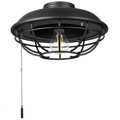 Universal Matte Black Ceiling Fan LED Light Kit by Hampton Bay -Hampton Bay Sales matte black hampton bay ceiling fan light kits 52229 4f 1000