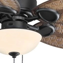 Lakemoore 48 in. LED Indoor/Outdoor Matte Black Ceiling Fan with Light Kit by Hampton Bay 8 Lakemoore 48 in. LED Indoor/Outdoor Matte Black Ceiling Fan with Light Kit by Hampton Bay -Hampton Bay Sales matte black hampton bay ceiling fans with lights 50248 c3 1000