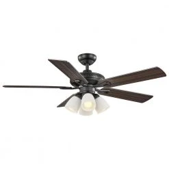 52 in. Burgess Matte Black Indoor LED Smart Hubspace Ceiling Fan with Light Kit and Remote Control by Hampton Bay 19 52 in. Burgess Matte Black Indoor LED Smart Hubspace Ceiling Fan with Light Kit and Remote Control by Hampton Bay -Hampton Bay Sales matte black hampton bay ceiling fans with lights 56058 76 1000