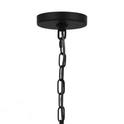 Knightley 4-Light Caged Matte Black Pendant Island Hanging Light, Industrial Farmhouse Kitchen Lighting by Hampton Bay 10 Knightley 4-Light Caged Matte Black Pendant Island Hanging Light, Industrial Farmhouse Kitchen Lighting by Hampton Bay -Hampton Bay Sales matte black hampton bay chandeliers fp113ha mbk 1d 1000