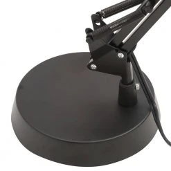 22 in. Matte Black Architect Desk Lamp with Adjustable Arm by Hampton Bay -Hampton Bay Sales matte black hampton bay desk lamps lamp1eqbkr 77 1000