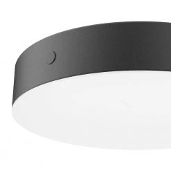 Luis 11 in. Matte Black Touch Control CCT Selectable LED Flush Mount by Hampton Bay -Hampton Bay Sales matte black hampton bay flush mount lights cad1adrtzgb25 1d 1000