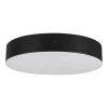 Luis 11 in. Matte Black Touch Control CCT Selectable LED Flush Mount by Hampton Bay