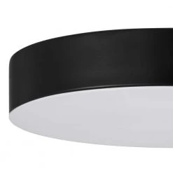 Luis 11 in. Matte Black Touch Control CCT Selectable LED Flush Mount by Hampton Bay -Hampton Bay Sales matte black hampton bay flush mount lights cad1adrtzgb25 77 1000