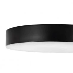 Lakeshore 13 in. Matte Black Smart Hubspace CCT and RGB Selectable LED Flush Mount by Hampton Bay -Hampton Bay Sales matte black hampton bay flush mount lights smacader magb01 1d 1000