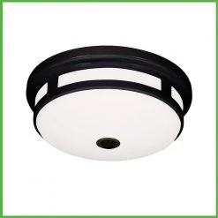 Greenhaven 11 in. 1-Light Black Motion Sensing LED Outdoor Flush Mount Light Color Selectable Ceiling Light 830 Lumens by Hampton Bay 19 Greenhaven 11 in. 1-Light Black Motion Sensing LED Outdoor Flush Mount Light Color Selectable Ceiling Light 830 Lumens by Hampton Bay -Hampton Bay Sales matte black hampton bay outdoor flush mount lights 564281011 44 1000