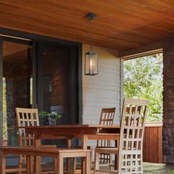 Hurley Modern 1-Light Matte Black Hardwired Outdoor Pendant Light by Hampton Bay -Hampton Bay Sales matte black hampton bay outdoor pendant lights 44835 c3 1000