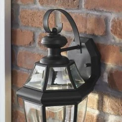 Highstone 1-Light Medium Matte Black Hardwired Outdoor Coach Light Sconce by Hampton Bay 7 Highstone 1-Light Medium Matte Black Hardwired Outdoor Coach Light Sconce by Hampton Bay -Hampton Bay Sales matte black hampton bay outdoor sconces wwl 020m mb 66 1000
