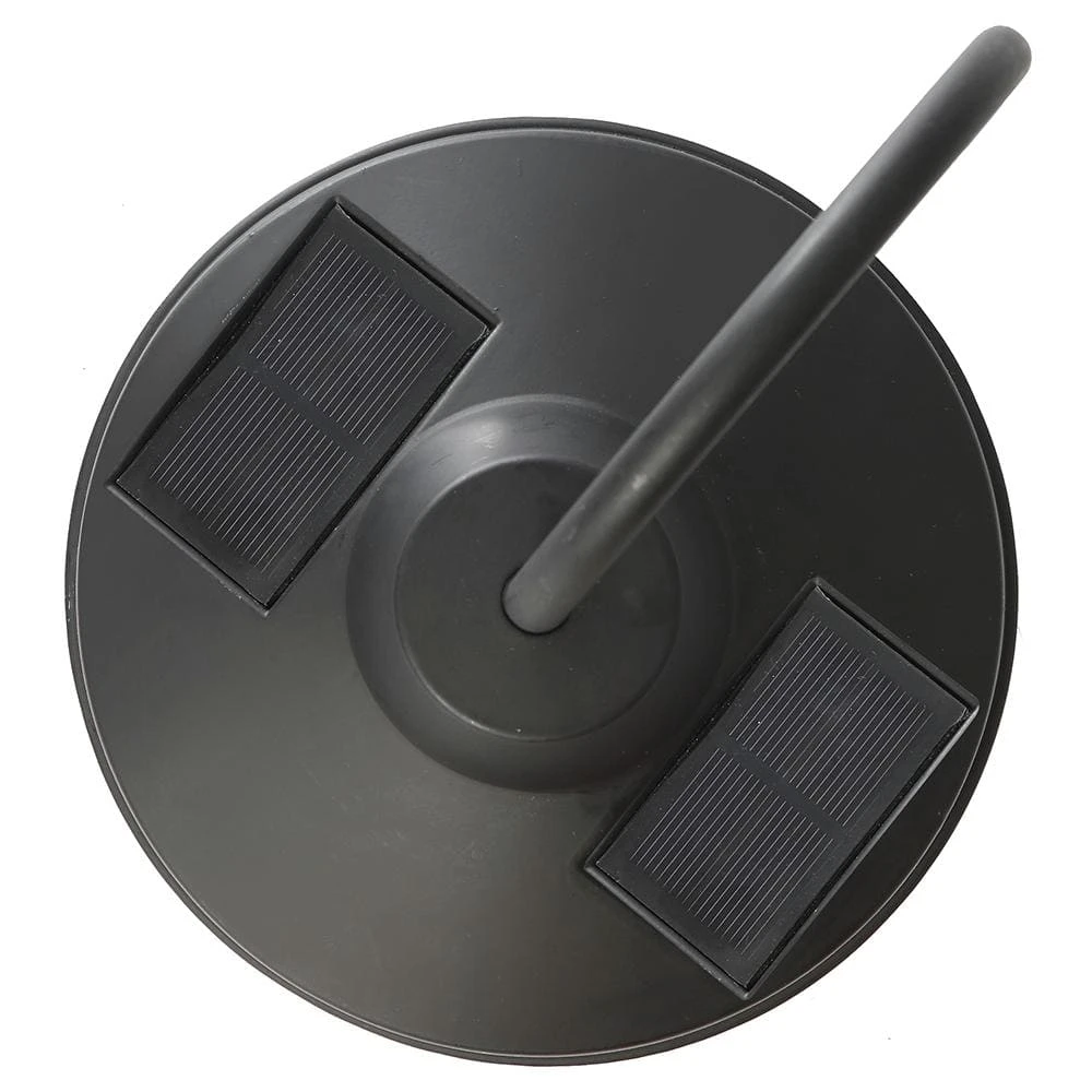 Covington Solar 15 Lumens Matte Black Integrated LED Modern Farmhouse Path Light (2-Pack); Weather/Water/Rust Resistant by Hampton Bay 8 Covington Solar 15 Lumens Matte Black Integrated LED Modern Farmhouse Path Light (2-Pack); Weather/Water/Rust Resistant by Hampton Bay - Image 8