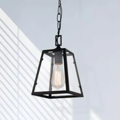 Knightley 1-Light Matte Black and Glass Mini Pendant by Hampton Bay 23 Knightley 1-Light Matte Black and Glass Mini Pendant by Hampton Bay -Hampton Bay Sales matte black hampton bay pendant lights p113 bkk fa 1000