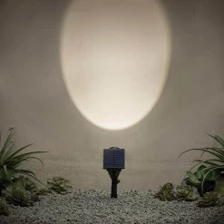 Solar 50 Lumens Black Outdoor Integrated LED Adjustable Beam Spotlight (2-Pack); Weather/Water/Rust Resistant by Hampton Bay 8 Solar 50 Lumens Black Outdoor Integrated LED Adjustable Beam Spotlight (2-Pack); Weather/Water/Rust Resistant by Hampton Bay -Hampton Bay Sales matte black hampton bay spotlights 93021 c3 1000