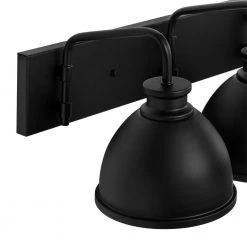 Tallulah 30 in. 4-Light Black Bathroom Vanity Light by Hampton Bay -Hampton Bay Sales matte black hampton bay vanity lighting 51903 a0 1000