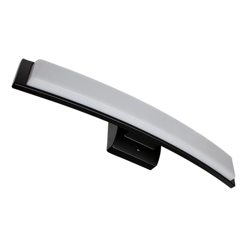 Collier Heights 24 in. Matte Black Curved Selectable LED Vanity Light Bar Flush Mount with Night Light Feature (4-Pack) by Hampton Bay 9 Collier Heights 24 in. Matte Black Curved Selectable LED Vanity Light Bar Flush Mount with Night Light Feature (4-Pack) by Hampton Bay - Image 9