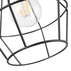 Bryson 1-Light Matte Black Wall Sconce LED Bulb Included by Hampton Bay -Hampton Bay Sales matte black hampton bay vanity lighting 65873 44 1000