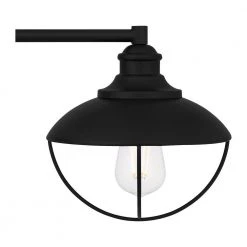 Reynolds Park 38.5 in. 4-Light Matte Black Bathroom Vanity Light by Hampton Bay -Hampton Bay Sales matte black hampton bay vanity lighting dshd19575v1 fa 1000