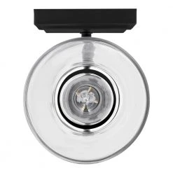 Wakefield 5.25 in. 1-Light Matte Black Modern Wall Mount Sconce Light with Clear Glass Shade by Hampton Bay 14 Wakefield 5.25 in. 1-Light Matte Black Modern Wall Mount Sconce Light with Clear Glass Shade by Hampton Bay -Hampton Bay Sales matte black hampton bay vanity lighting hb3679 43 1d 1000