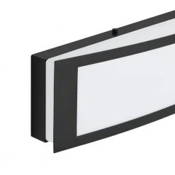 Woodbury 24.6 in. 1-Light Matte Black Integrated LED Bathroom Vanity Light Bar with Frosted Acrylic Shade by Hampton Bay 15 Woodbury 24.6 in. 1-Light Matte Black Integrated LED Bathroom Vanity Light Bar with Frosted Acrylic Shade by Hampton Bay -Hampton Bay Sales matte black hampton bay vanity lighting iqp1301lx 07 bk 66 1000