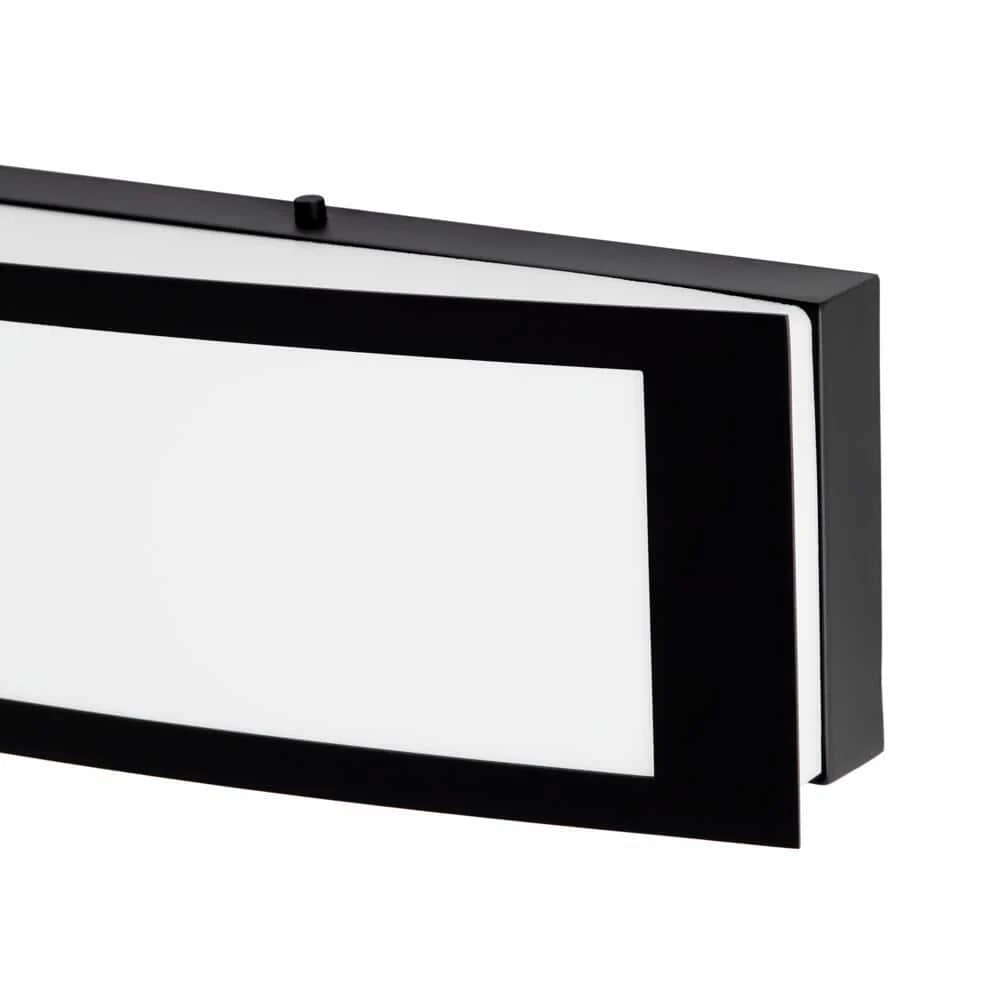 Woodbury 24.5 in. Matte Black LED Vanity Light Bar by Hampton Bay 3 Woodbury 24.5 in. Matte Black LED Vanity Light Bar by Hampton Bay - Image 3