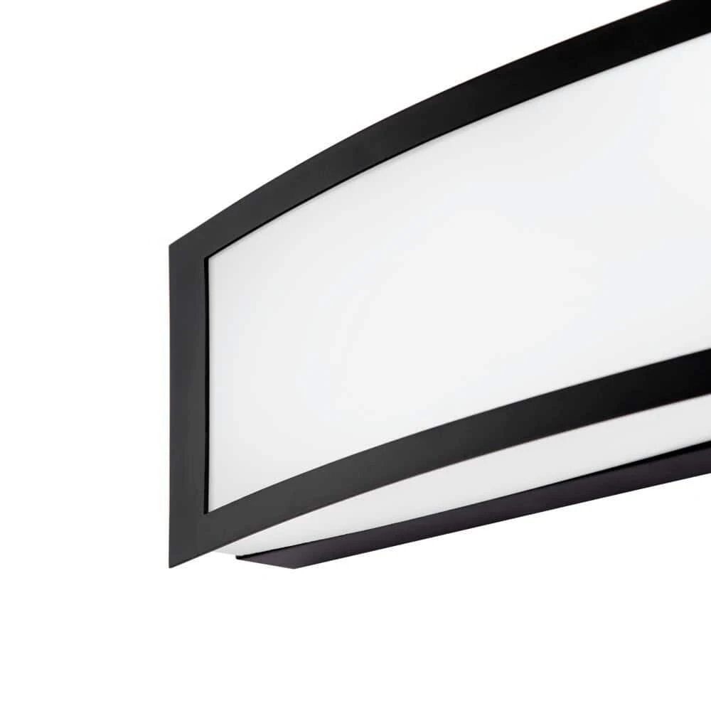 Woodbury 24.5 in. Matte Black LED Vanity Light Bar by Hampton Bay 4 Woodbury 24.5 in. Matte Black LED Vanity Light Bar by Hampton Bay - Image 4