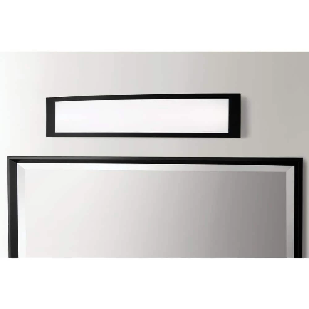 Woodbury 24.5 in. Matte Black LED Vanity Light Bar by Hampton Bay 2 Woodbury 24.5 in. Matte Black LED Vanity Light Bar by Hampton Bay - Image 2