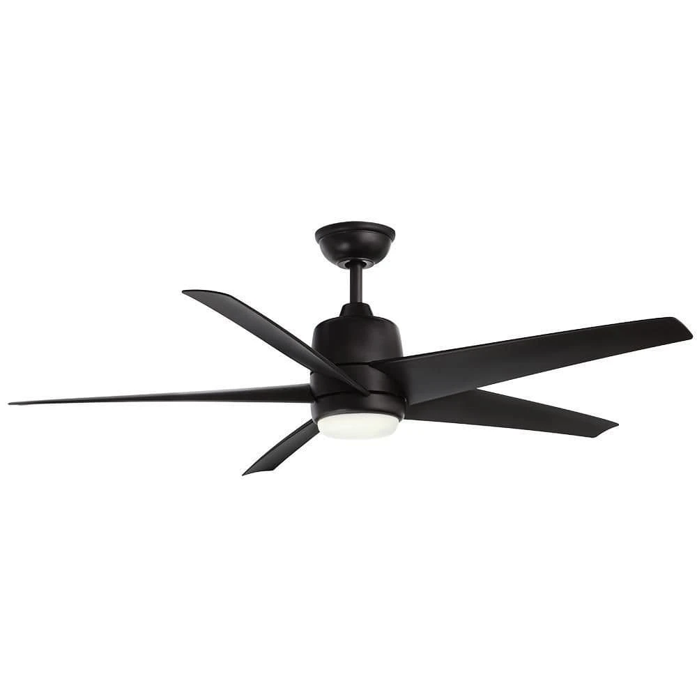 Mena 54 in. White Color Changing Integrated LED Indoor/Outdoor Matte Black Ceiling Fan with Light Kit and Remote Control by Hampton Bay 11 Mena 54 in. White Color Changing Integrated LED Indoor/Outdoor Matte Black Ceiling Fan with Light Kit and Remote Control by Hampton Bay - Image 11