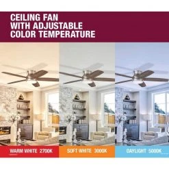 Mena 54 in. White Color Changing Integrated LED Indoor/Outdoor Matte Black Ceiling Fan with Light Kit and Remote Control by Hampton Bay 27 Mena 54 in. White Color Changing Integrated LED Indoor/Outdoor Matte Black Ceiling Fan with Light Kit and Remote Control by Hampton Bay -Hampton Bay Sales matte black with matte black blades hampton bay ceiling fans with lights 99919 d4 1000