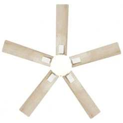 52 in. Corwin Indoor/Outdoor Matte White LED Ceiling Fan with Light Kit by Hampton Bay -Hampton Bay Sales matte white hampton bay ceiling fans with lights 56059 1f 1000