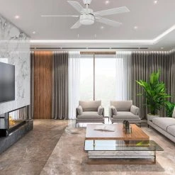 Hampton Bay Sales -Hampton Bay Sales matte white hampton bay ceiling fans with lights 56059 e1 1000