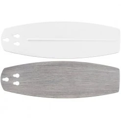 North Pond 52 in. Indoor/Outdoor LED Matte White Ceiling Fan with Light Kit, Reversible Motor and Reversible Blades by Hampton Bay -Hampton Bay Sales matte white hampton bay ceiling fans with lights 59216 1d 1000