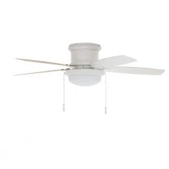 Roanoke 48 in. LED Indoor/Outdoor Matte White Ceiling Fan with Light Kit by Hampton Bay 18 Roanoke 48 in. LED Indoor/Outdoor Matte White Ceiling Fan with Light Kit by Hampton Bay -Hampton Bay Sales matte white hampton bay ceiling fans with lights yg216 mwh 66 1000