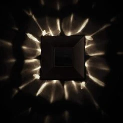 Solar 15 Lumens Mediterranean Bronze Outdoor Integrated LED 3000K Warm White Landscape Post Cap Light by Hampton Bay -Hampton Bay Sales mediterranean bronze hampton bay deck post lights 84044 c3 1000