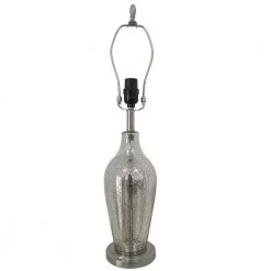Mix & Match 24.85 in. Mercury Glass Table Lamp - Title 20 by Hampton Bay