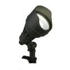 17-Watt Millennium Black Adjustable Light Color Outdoor Integrated LED Landscape Flood Light by Hampton Bay