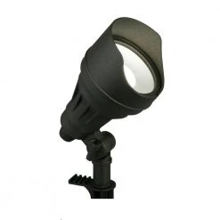 17-Watt Millennium Black Adjustable Light Color Outdoor Integrated LED Landscape Flood Light by Hampton Bay