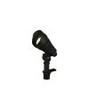4.5-Watt Millennium Black Adjustable Light Color Outdoor Integrated LED Landscape Spot Light by Hampton Bay
