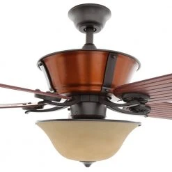 Radcliffe 52 in. Indoor/Outdoor Natural Iron Ceiling Fan with Light Kit by Hampton Bay 11 Radcliffe 52 in. Indoor/Outdoor Natural Iron Ceiling Fan with Light Kit by Hampton Bay -Hampton Bay Sales natural iron hampton bay ceiling fans with lights ag688 ni wc 40 1000