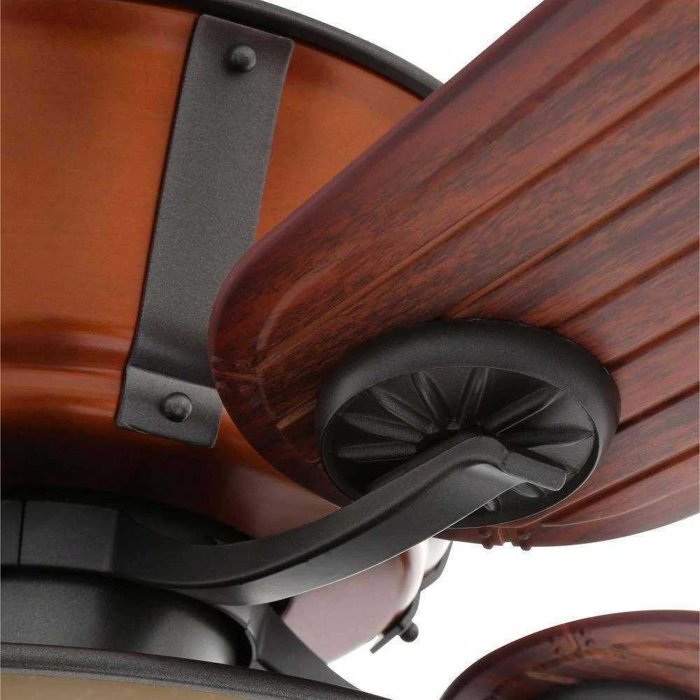 Radcliffe 52 in. Indoor/Outdoor Natural Iron Ceiling Fan with Light Kit by Hampton Bay 5 Radcliffe 52 in. Indoor/Outdoor Natural Iron Ceiling Fan with Light Kit by Hampton Bay - Image 5