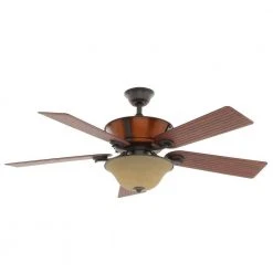 Radcliffe 52 in. Indoor/Outdoor Natural Iron Ceiling Fan with Light Kit by Hampton Bay 14 Radcliffe 52 in. Indoor/Outdoor Natural Iron Ceiling Fan with Light Kit by Hampton Bay -Hampton Bay Sales natural iron hampton bay ceiling fans with lights ag688 ni wc c3 1000